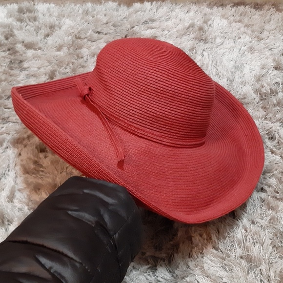 San Diego Hat Company Accessories - San Diego Hat Company Brick Red Floppy Hat